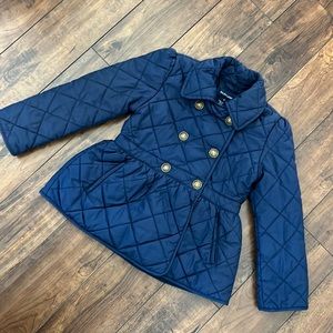 EUC Ralph Lauren Navy Quilted Jacket
